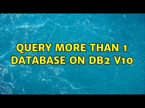 Query more than 1 Database on DB2 v10 (2 Solutions!!)