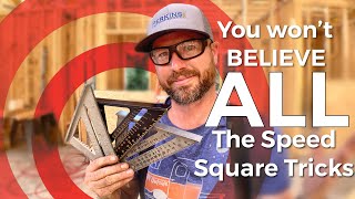 How to use a speed square | ALL the Tricks and Tips