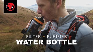 Water Filter and Purifier Bottle