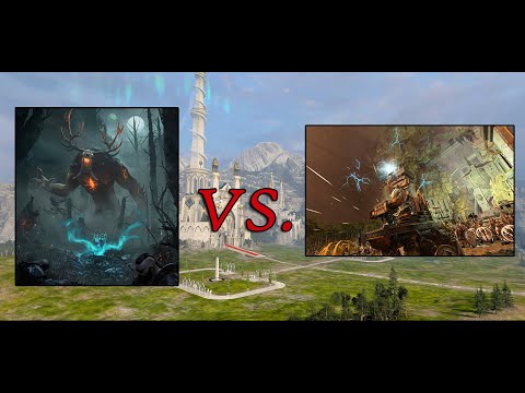 Old Woman Fights Old Vertically Challenged Man | Kislev vs. Dwarfs - Total War Warhammer 3