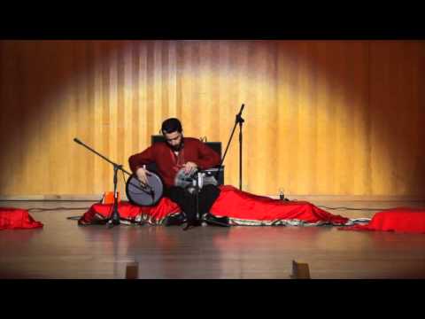 Ismail Altunbas Double darbuka solo in Vigo/SPAIN