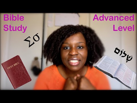 SSU Bible Study, E165 "How to Study the Bible: Advanced Level," part 2