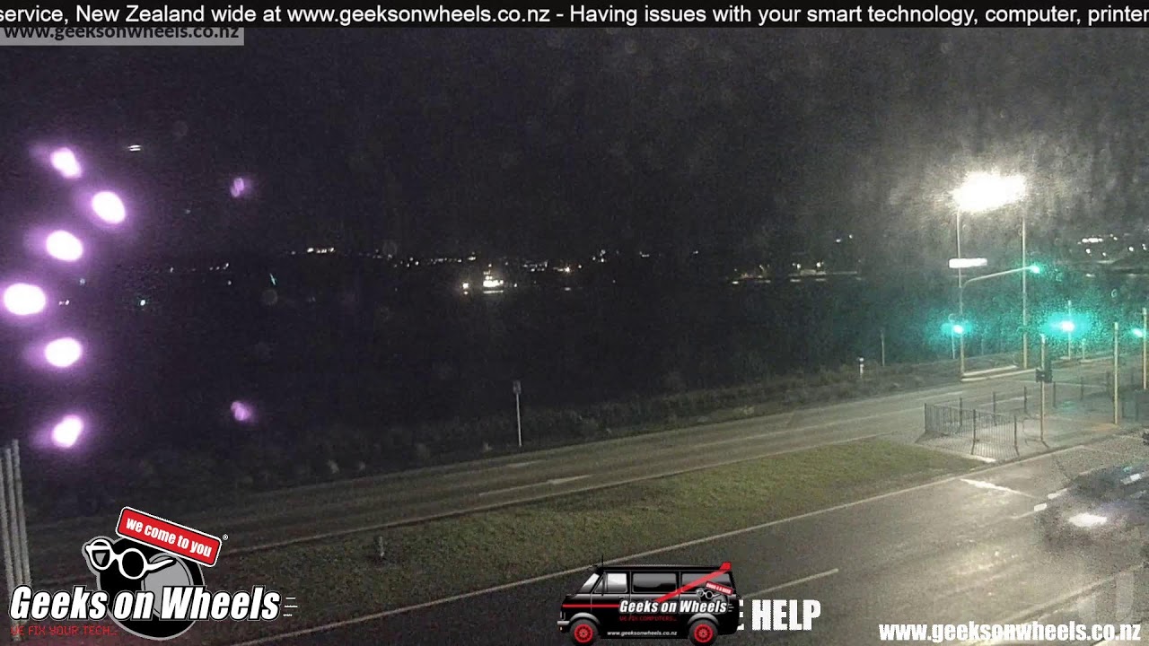 Live webcam view of Vista de Evans Bay