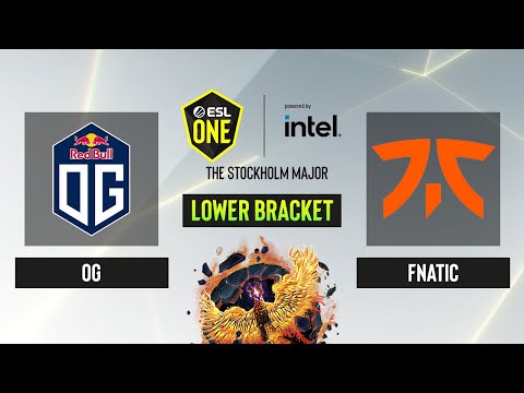 Dota2 - OG vs. Fnatic - Lower Bracket - Game 3 -  ESL One Stockholm 2022