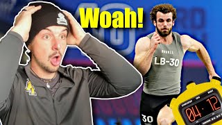 Craziest 40 Times of Day 1 | NFL Combine 2024