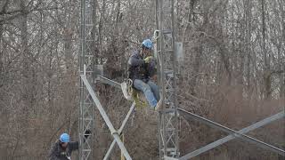 New Heights!  Construction of a MPSCS Tower.