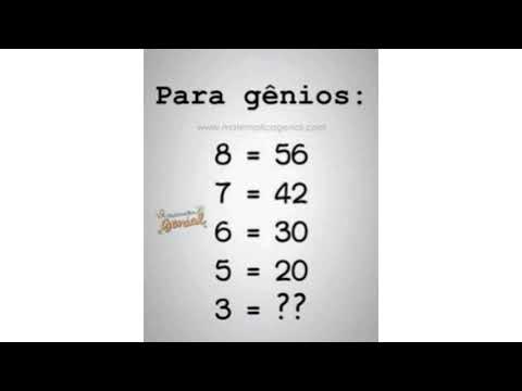 matemática em 30 segundos você consegue?