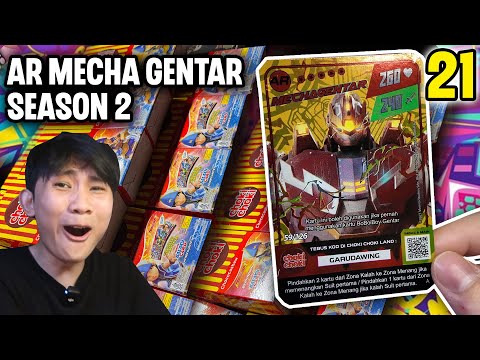 DAPET MECHA GENTAR SEASON 2 MALAH NGAKAK! KARTU CHOKI CHOKI BOBOIBOY MONSTA GALAXY CARD! PART 21