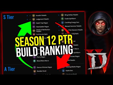 Diablo 4 – Vorschau auf die PTR-Meta und die Tier-Liste der 12. Saison