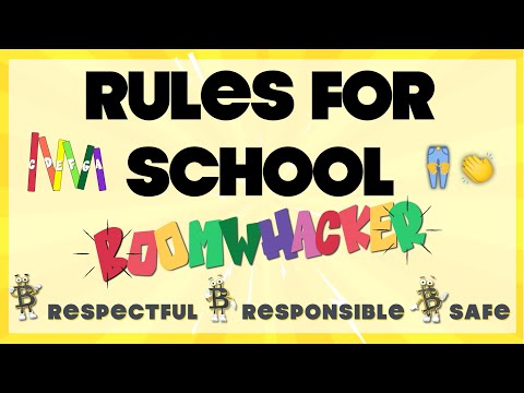 Rules for the Elementary Classroom: PBIS | The Three B's | Song for Elementary Classroom