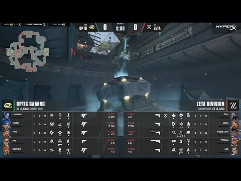 OPTIC GAMING VS ZETA DIVISION - FRACTURE - MAP 2 - VCT MASTERS REYKJAVIK 2022 - VALORANT POV