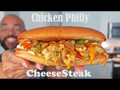 Best Chicken Philly Cheesesteak Recipe | How to make a Chicken Philly Cheesesteak