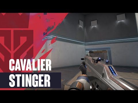 Cavalier Stinger Skin Showcase - Valorant Battlepass Skins