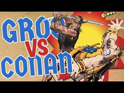 Conan the Barbarian vs Groo the Wanderer