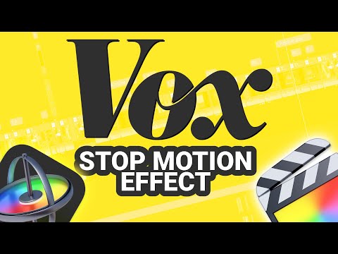 How To Do Stop Motion Like Vox • Motion 5
