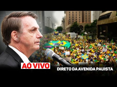 AO VIVO - DIRETO DA AVENIDA PAULISTA, GRANDE MULTIDÃO NESTE MOMENTO
