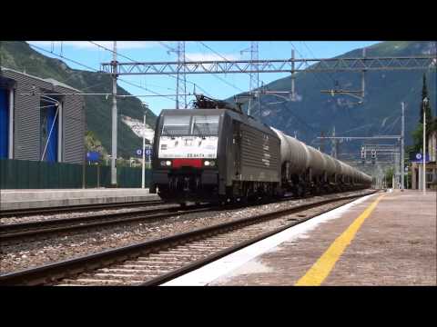 Der grüßende Güterzug in Ala / Il treno merci strombazzante ad Ala