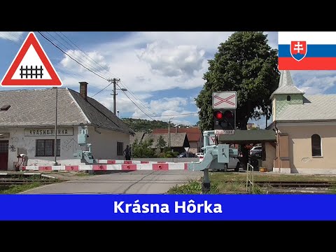 Železniční přejezd/Železničné priecestie Krásna Hôrka (SK) - 6.7.2019