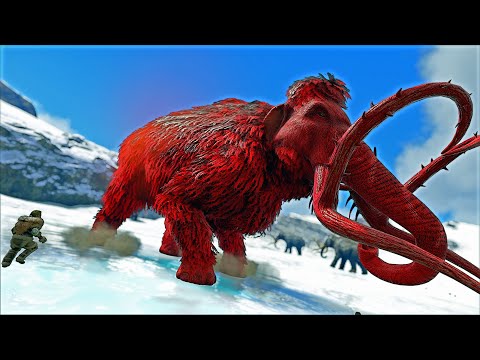 My new  ALPHA MAMMOTH has over 150'000 HEALTH!! | Ark Modded Extinction Gaia Core Ep 22
