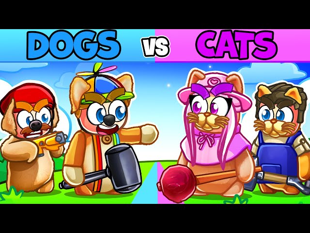 CATS vs DOGS in Party Animals! SDDEFAULT Thumbnail
