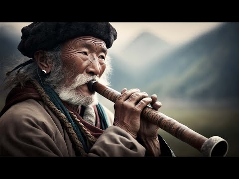 Tibetan Healing Flute ★︎ Stop Overthinking ★︎ Eliminate Stress ★︎ Melatonin Release #2