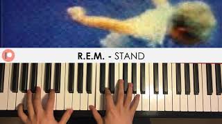 R.E.M. - Stand (Piano Cover) | Patreon Dedication #362