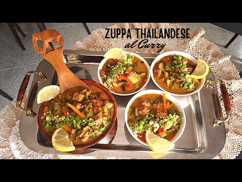 Zuppa Vegana Thailandese | Piatti orientali da fare a casa