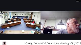 Otsego County IGA Committee Meeting 8/11/2026
