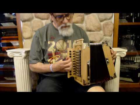 WELTCAJUNDBW - Beechwood Weltmeister Cajun Melodeon Diatonic Button Accordion D LMMH 10 2 $1299