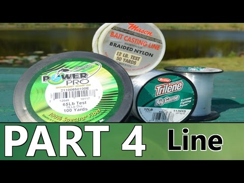 Beginner's Guide to BASS FISHING - Part 4 - Line and Spooling Video