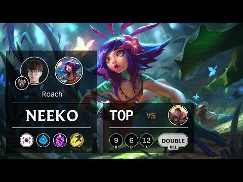 Neeko Top vs Jayce - KR Challenger Patch 9.22