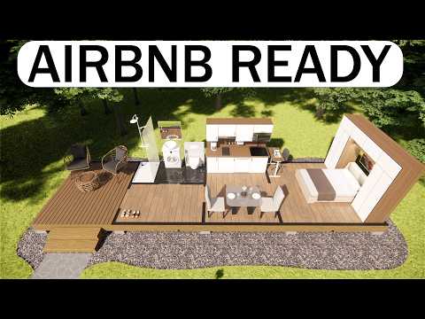 I Fit a Full House into 261 Sq Ft! (Perfect Airbnb Tiny Home)