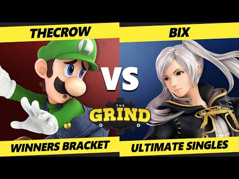 Pre-Glitch Grind  - TheCrow (Luigi, Wolf) Vs. Bix (Robin, Mewtwo) Smash Ultimate Tournament