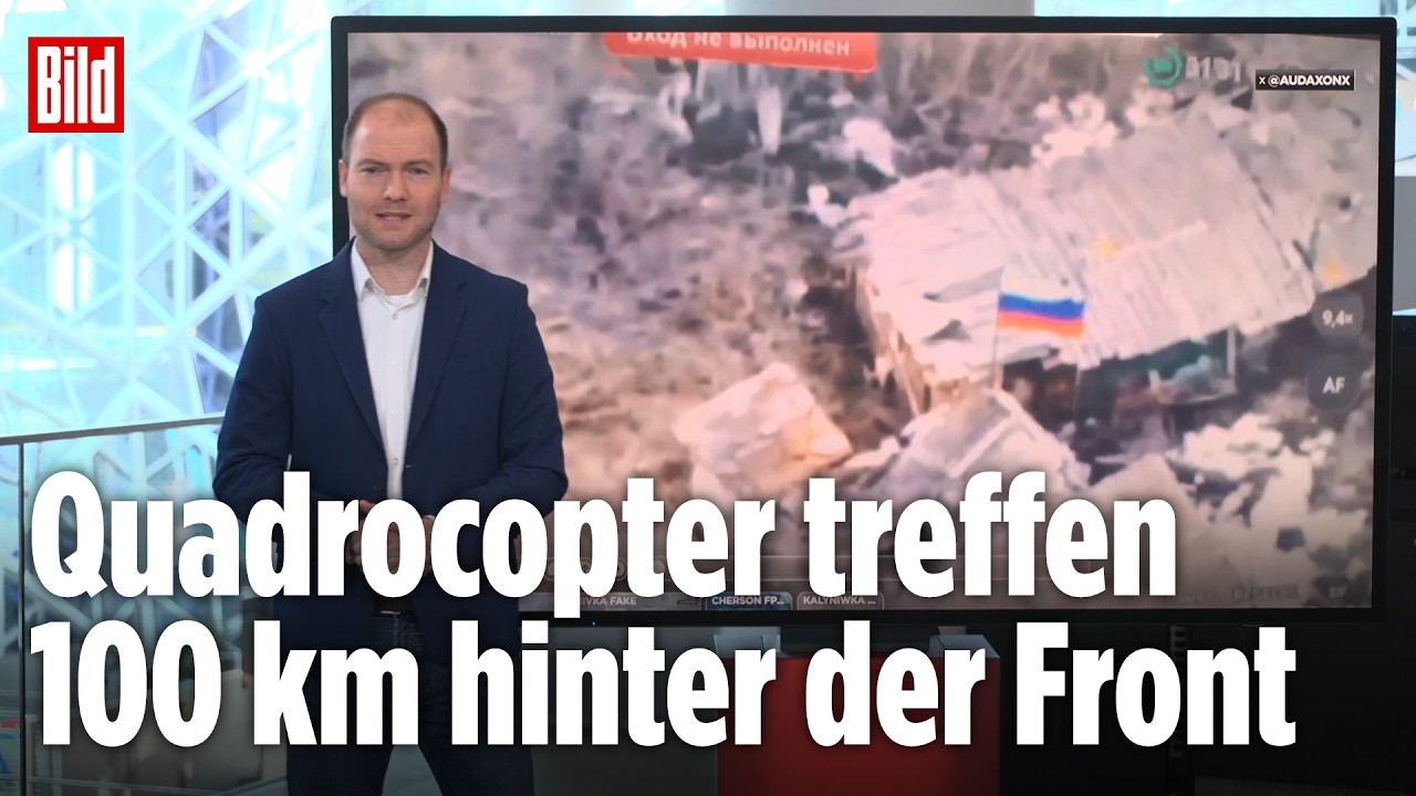 Russen faken Dorf-Einnahme mit KI-Flagge | BILD-Lagezentrum
