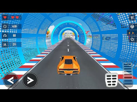 Mega Ramp Car Stunt Game 3d - New Car Games 2021 - Impossible Tracks Driving - Android GamePlay #4 - YouTube