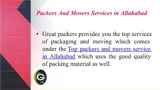 Movers and Packers Allahabad