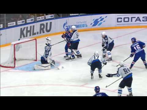 Ville Kolpanen huge glove save on Plotnikov