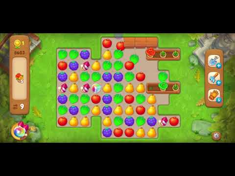 Level 8603 ☆ Gardenscapes