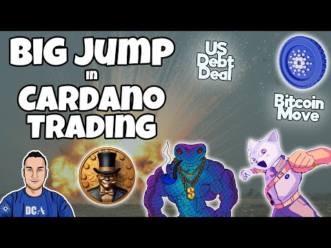 NEW Cardano Trading Highs, US Debt Deal and Some Green!