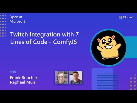 Twitch Integration with 7 Lines of Code - ComfyJS
