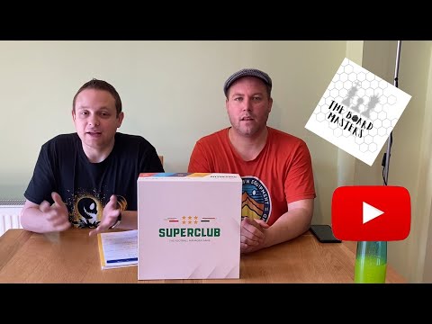 Superclub - the review! So how good is the Football Manager board game?