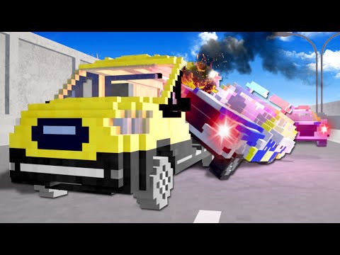 HAUNTED POLICE CARS CHASE ME! (Teardown)