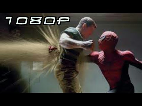 Spider-man vs sandman first fight scene full HD 1080p