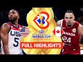 USA 🇺🇸 vs Canada 🇨🇦 | Full Game Highlights | FIBA Basketball World Cup 2023