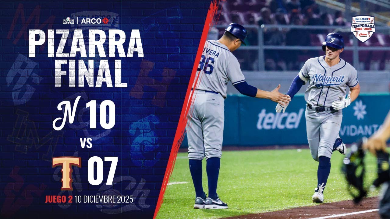 RESUMEN: Jaguares de Nayarit vs Tucson Baseball Team | 10 de diciembre de 2025