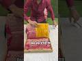 A Very Beautiful Pure Satin Silk Mustard And Pink Colour Sarees Youtube Instagram Shorts New