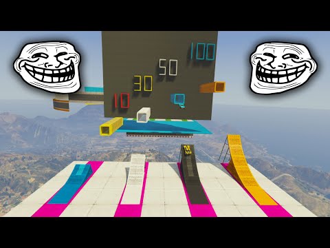 MEGA TROLL RACE! HELP! - GTA V ONLINE