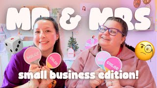 small business besties play mr & mrs 🙈🎲 how well do we really know each other?!