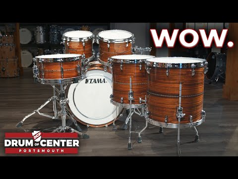 Tama Star Bubinga Limited Edition Natural Rosewood Drum Set