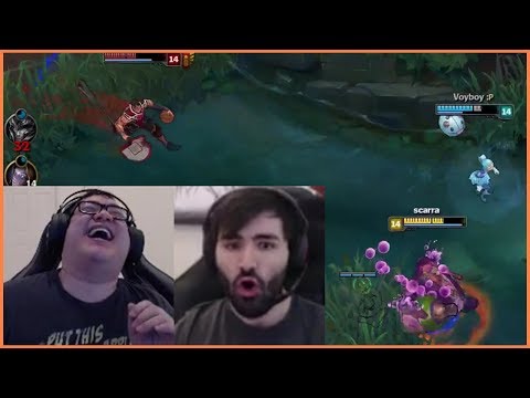 Scarra Couldn't Help Voyboy Because Of Lag | Tobias Fate's Opinion On Lux - Best of LoL Streams #114